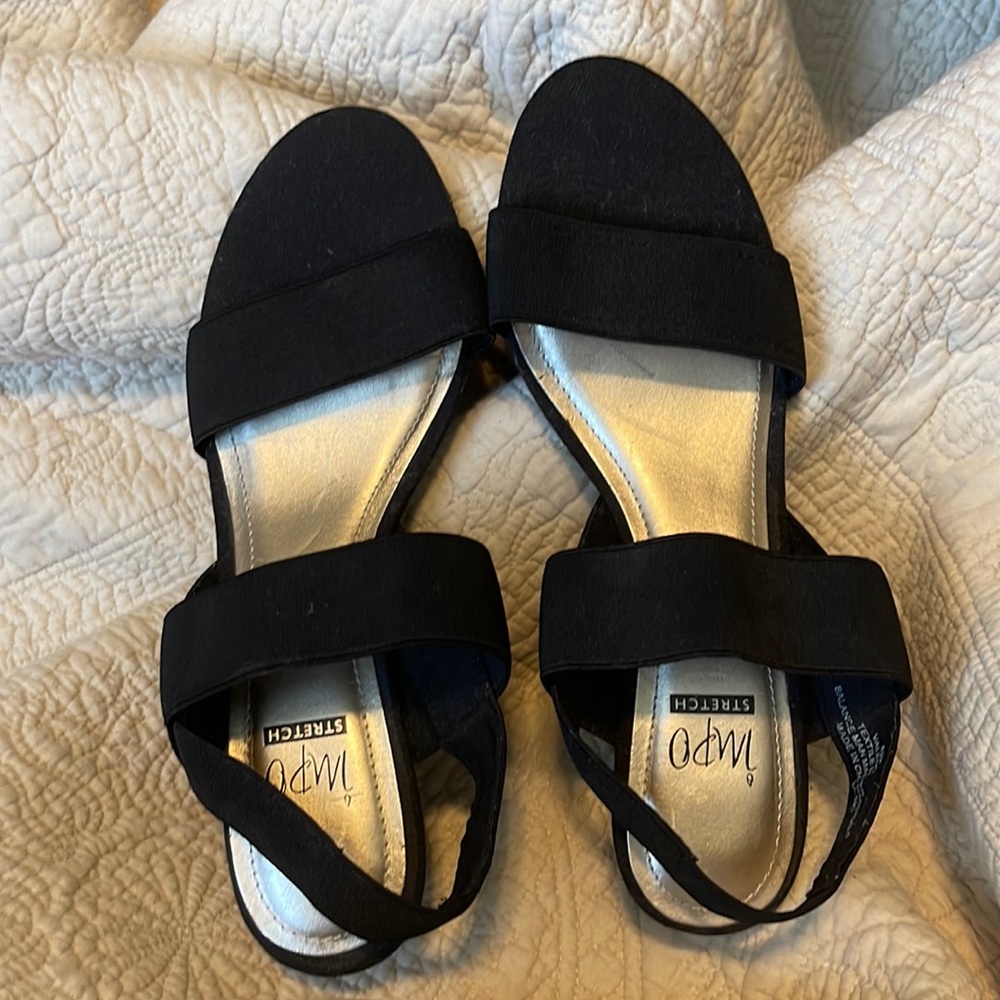 Black IMPO shoes. Never worn.